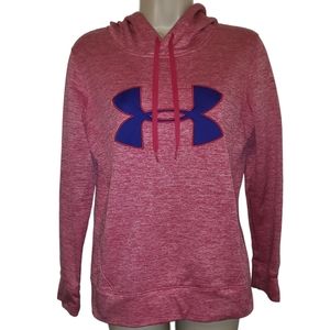 Under Armour Big Front Logo Fleece Space Dye Hoodie XS